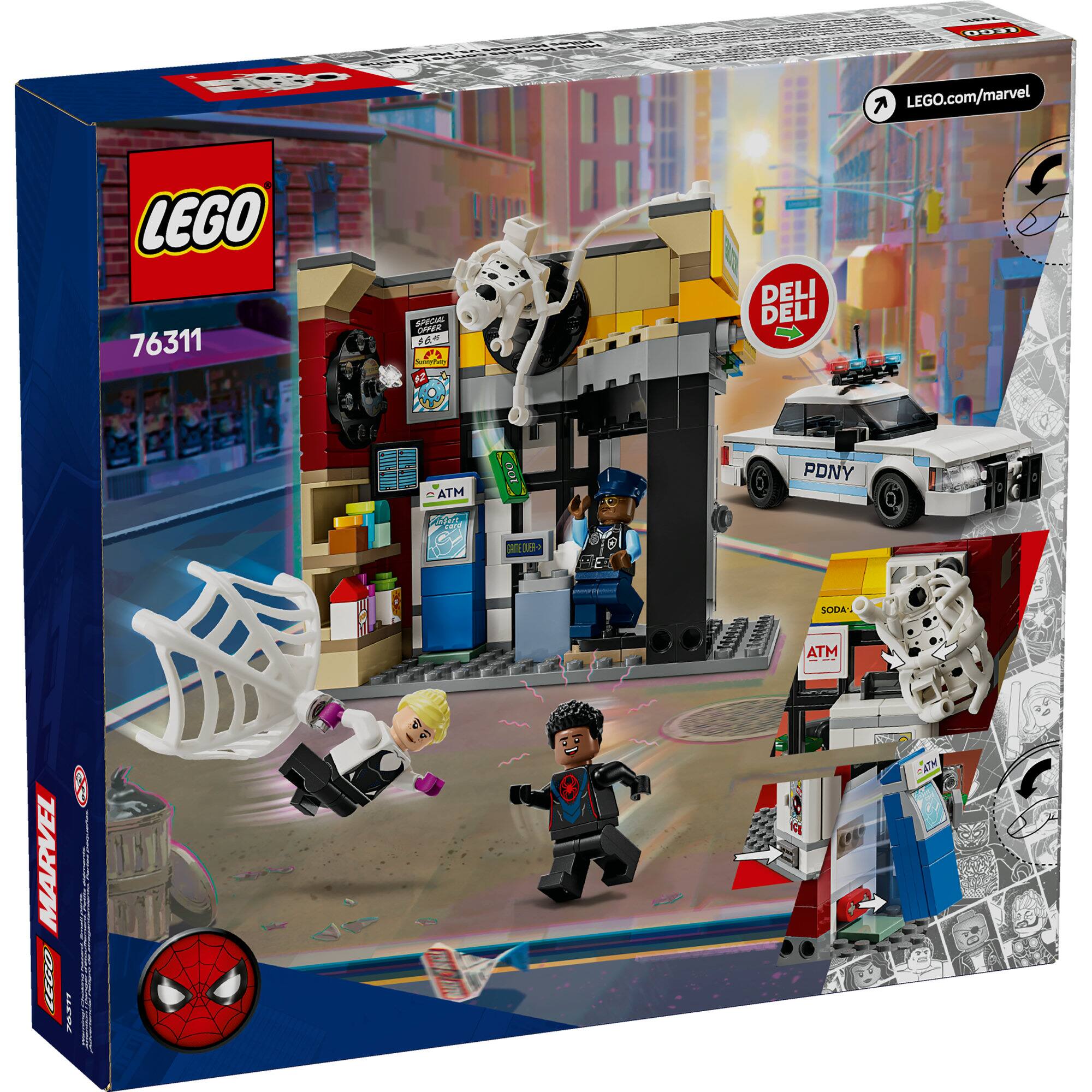 LEGO® Marvel Spider-Verse: Miles Morales vs. The Spot 76311
